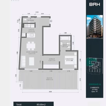 Departamento - Recoleta