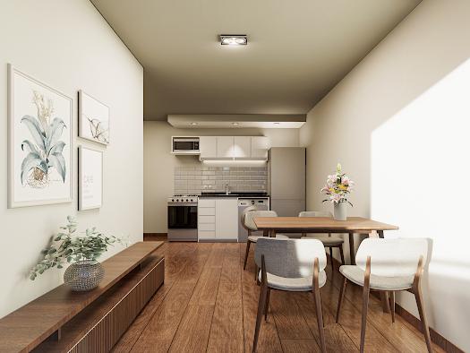 Departamento en venta de 1 dormitorio
