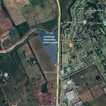 Terreno de 3.600 m2 en Venta en Complejo Industrial Ruta 6 Lujan
