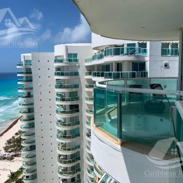 Departamento en Renta en Zona Hotelera Cancun