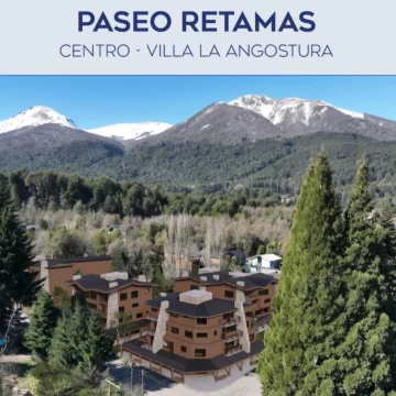 VENTA departamento 38,55 m2 en pozo, Centro Villa la Angostura