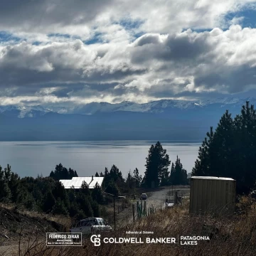 VENTA lote/terreno 600m2, vista al lago, Bariloche