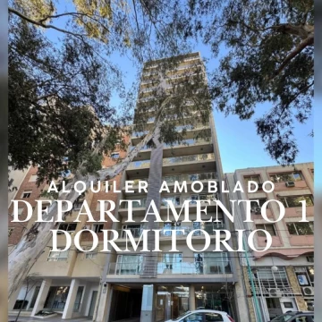 Departamento Amoblado 1 dormitorio en  Alquiler
