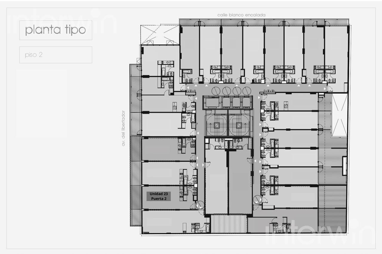 plano planta piso 2