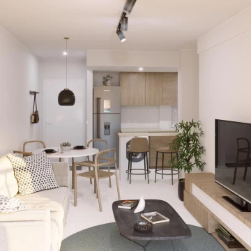 Departamento Dúplex 2 ambientes en Venta con Balcón - Construcción