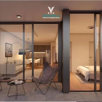 Departamento en Palermo a estrenar de dos ambientes con amenities