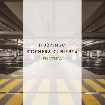 Cochera en venta 