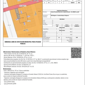 Terreno en Centro