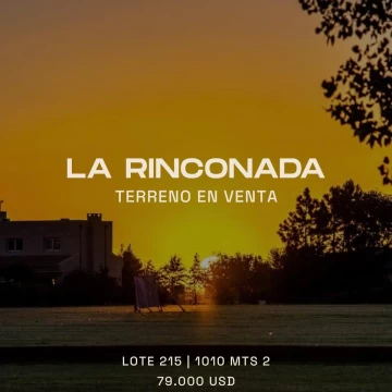 Terreno en  Venta en La Rinconada