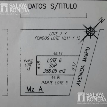 Venta Lote - Vicente Lopez - Ideal desarrollador