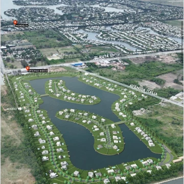 Lote en el Sector Isla en el Barrio Privado San Pedro - Villanueva