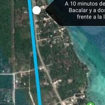 Venta de terreno en Bacalar