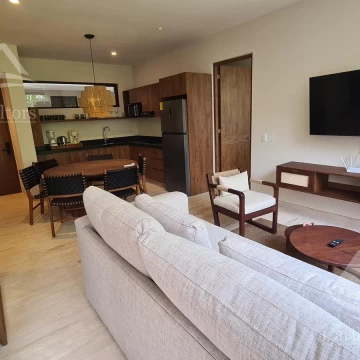 Departamento en Renta en La Veleta Tulum
