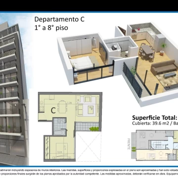 PRE VENTA EXCLUSIVA! DEPARTAMENTOS DE  1 Y 2 AMBIENTES -  PALERMO - BOULEVARD CHARCAS