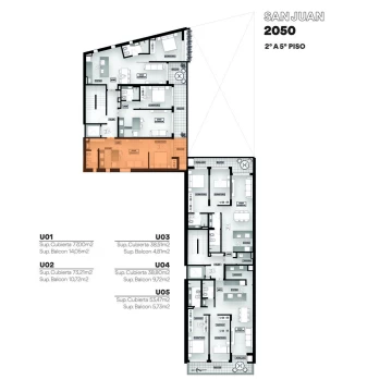 VENTA - Departamento en construcción de 1 dormitorio con balcón - Centro, Rosario.