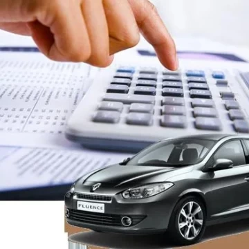 Fondo de comercio de alquiler de autos