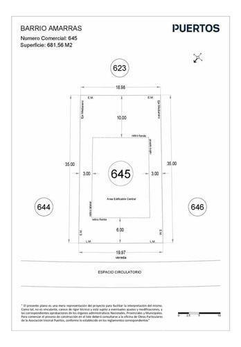 Terreno en venta en Puertos del lago, Amarras - 5