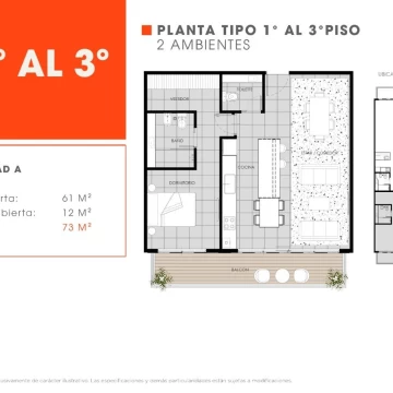 VENTA - DOS AMBIENTES  C/BALCÓN - POZO - BELGRANO