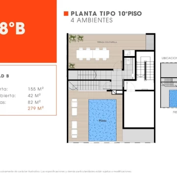 VENTA - DUPLEX 4 AMBIENTES C/BALCÓN - PILETA PRIVADA - SOLARIUM - PARRILLA - POZO - BELGRANO