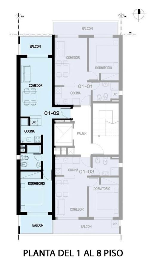 1 dormitorio en venta en Rosario