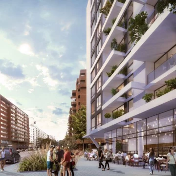 Apartamento 2 dormitorios con balcón en Aguada, Montevideo