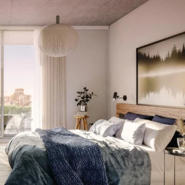 Venta apartamento 2 dormitorios con terraza en Aguada, Montevideo