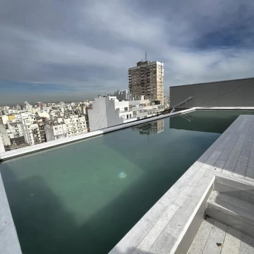 Departamento Monoambiente en  Venta en el barrio de Almagro, al frente, full amenities