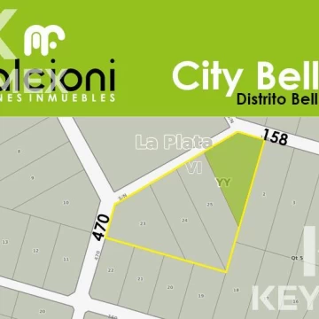 VENTA TERRENO / LOTE EN CITY BELL