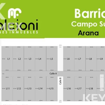 VENTA TERRENO -Arana