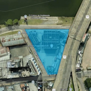 Terreno Industrial con Depósito en Venta - Avellaneda