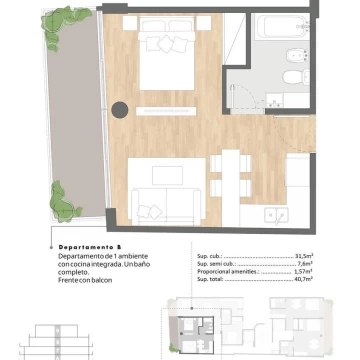 Departamento - Belgrano