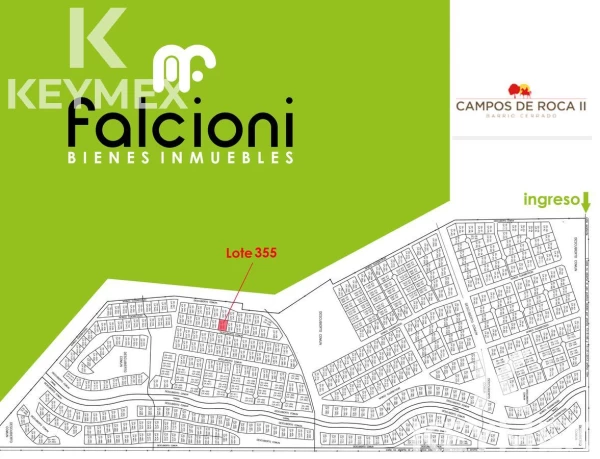 VENTA TERRENO/LOTE CAMPOS DE ROCA II