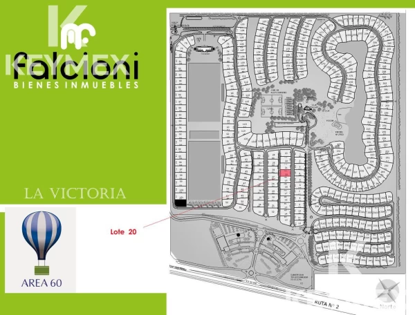 VENTA TERRENO/LOTE AREA 60 LA VICTORIA POLO