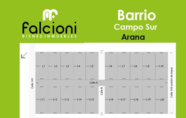 VENTA TERRENO -Arana