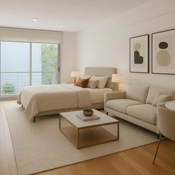 Departamento en Venta en Palermo. Monoambiente amoblado apto profesional.