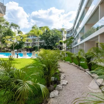 Departamento en Venta en The Leaf Playacar Playa del Carmen