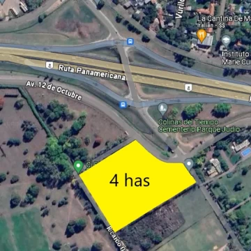 Fracción ubicada en Panamericana km. 45