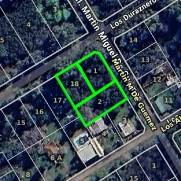 Fracción detrás de Sheraton Pilar