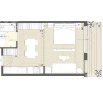 Venta departamento de pozo en Belgrano | Monoambientes y 2 a 4 Ambientes -Kaizen Monarc