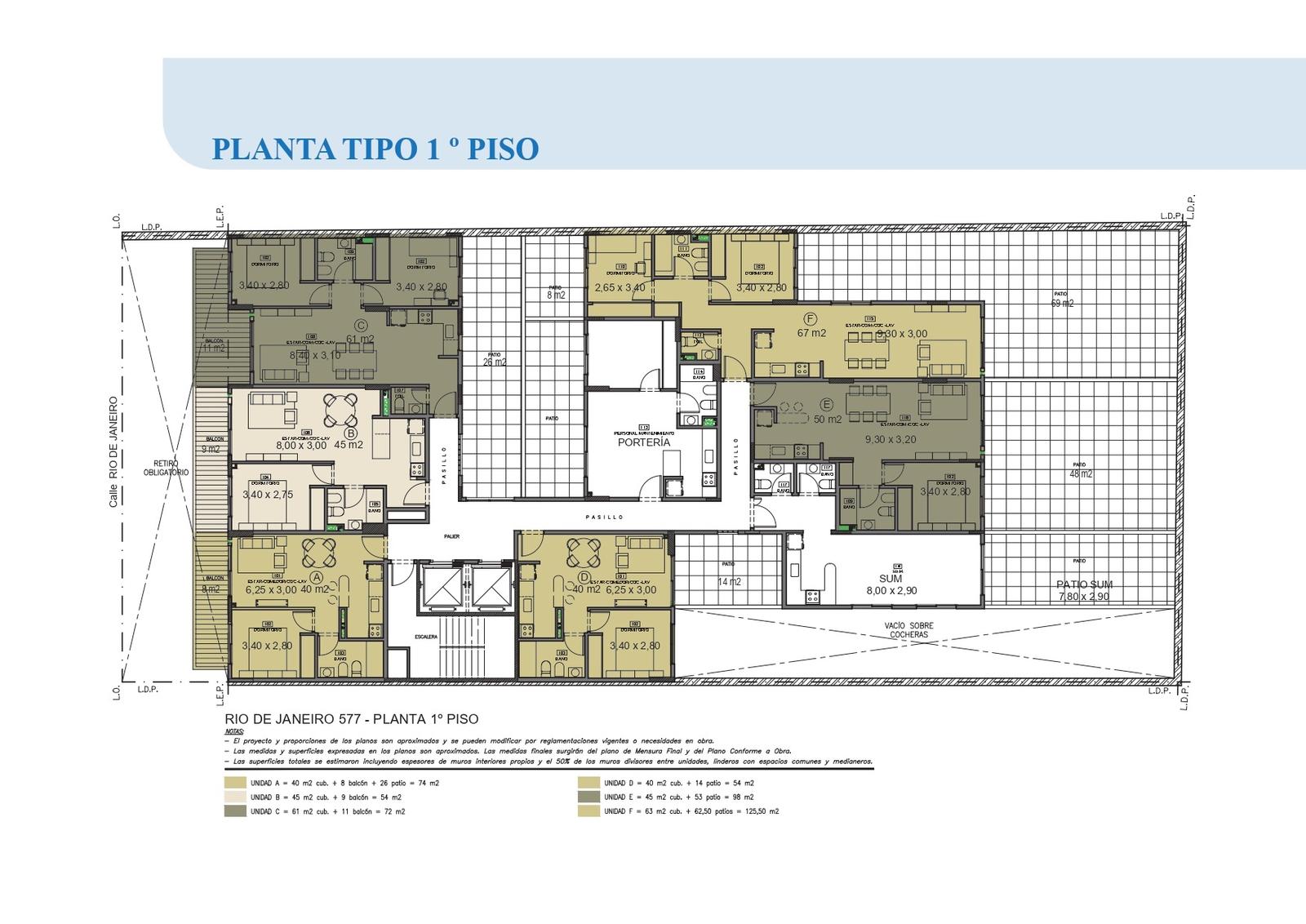 PLANTA 1º PISO