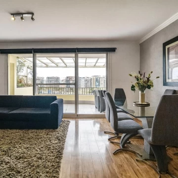 Departamento en alquiler y venta en Terrazas de la Bahia con 2 dormitorios y vista al río