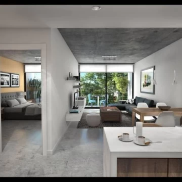 2 ambientes - WH Coghlan - Arquitectura funcional y espacios