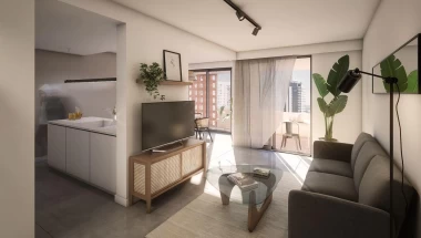 Departamento en Venta, Zona Rio, Rosario, monoambiente, con amenities