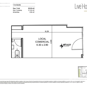 Venta de Local comercial en Palermo Hollywood