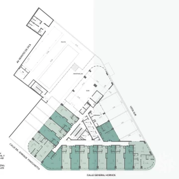 Venta de departamento de 2 ambientes con patio en Barracas
