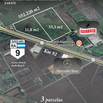 Terreno de 55 HAS INDUSTRIALES 