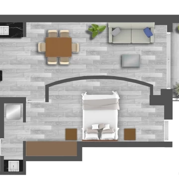 Departamento D Piso 12 en venta de 1 dormitorio en San Lorenzo