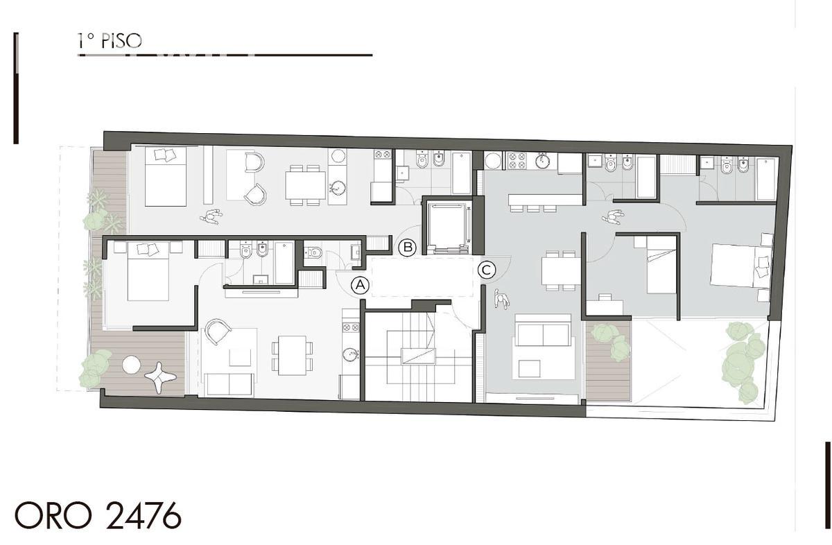 plano planta piso 1