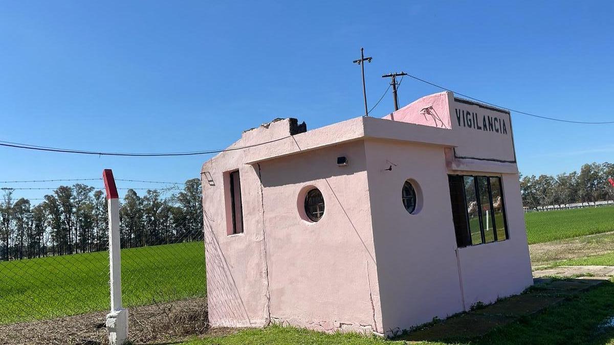 garita de vigilancia entrada