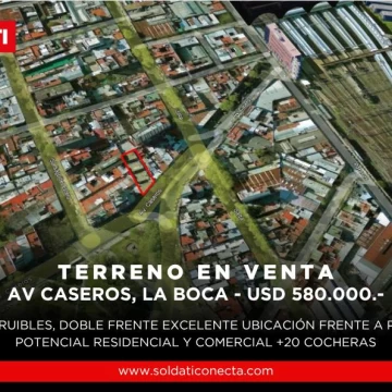Terreno en Barracas